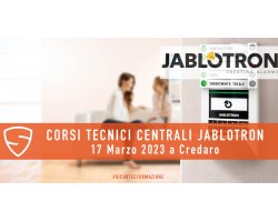 Jablotron programmazione centrali: iscriviti al corso a Credaro